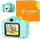CADDLE & TOES Kids Camera, Christmas Birthday Festival Gifts for Girls or Boys Aged 3-12 Years Old, Kids Digital Camera for Kids with Video, HD Digital Camera Toys for Kids (Camy Green)