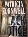 Black Notice by Patricia Cornwell SIGNED First Edition Kay Scarpetta Book #10