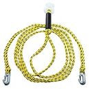 SearQing 16ft Heavy Duty Boat Tow Harness for Tubing with Stainless Steel Hooks for 1-4 Rider Towable Tubes, Water Skis, Wakesurf Boards and Wakeboards Pontoon Boat
