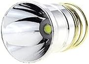 WINDFIRE Bombillas LED XPL V6 ultrabrillantes, 50000 lúmenes 3,6 V - 9 V, diseño P60, módulo incorporado, linterna LED, antorcha, bombillas repuesto para Surefire, C2 Z2 6P 9P G3 S3 D2, WF501B WF502B