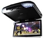 15.6" 1080p Full HD Car Monitor USB Card Player Roof Mount DVD Car Flip Down