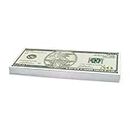 Scratch Cash 100 x $ 50 Dollars Argent pour Jouer (taille Réelle)