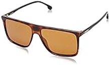 Carrera UV Protected Square Unisex Sunglasses - (CARRERA 172/S 086 58K1|58|Brown Color Lens)