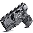 SCCY 9mm CPX1 CPX2 Holster, IWB KYDEX Holster Custom Fit: SCCY 9mm CPX-1 CPX-2 Pistol, Inside Waistband Holster Concealed Carry for Men/Women, Adjustable Cant & Retention, Left Hand