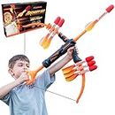 Bow and Arrow for Kids 8-12, Kids Bow and Arrow Set, Toy Bow and Arrow for Kids 4-6, nerf Crossbow Archery Set, Youth nerf Bow Set, Bow n Arrow, Coolest Toys for Boys Age 6, 7, 8, 9, 10, 11 & 12