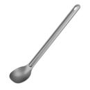 Long Handle Ti Spoon for Deep Reach into Freeze Dried Food Bags and Pots