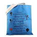 BNQL Beauty Beast Gifts Tote Bag Movie Fans Gifts Princess Belle Lover gifts Beauty Story Inspired Gifts Canvas Tote Bag, Beauty Beast Tote Bag Blue, Large, Tote Bag