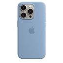 Apple iPhone 15 Pro Silicone Case with MagSafe - Winter Blue ​​​​​​​