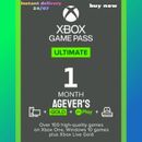 Xbox Game Pass Ultimate 1 Month Live Gold Membership - Existing Users US Region.