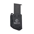 Tactical IWB OWB Magazine Carrier Belt Clip Mag Holder for Glock,S&W,M&P,SIG,H&K,Walther,Taurus 9mm .40 .45ACP Single Stack Double Magazine (9mm/.40 Double Stack)