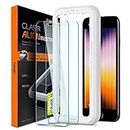 Spigen Alignmaster Tempered Glass Screen Guard Protector For Iphone Se 2022/2020 And Iphone 8/7 (2 Pack) for Smartphone