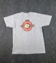 Indian Motorcycle Tshirt Unisex XL Graphic Rider Group Logo Double Sided Grey