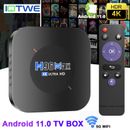 Smart TV BOX Android 11.0 4K UHD 1+8GB BT5.0 5G WIFI Media Stream LCD-Bildschirm