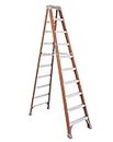 Louisville Ladder FS1510 Fiberglass Step Ladder, 10 Feet, Orange