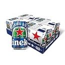 Heineken 0.0 % Non Alcoholic Lager Beer - Zero Dot Zero Can 24 Pack, Lager Beer 0.0, 24 x 330ml