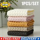 Waffle Bath Towels Sheet, Cotton Large Waffle Bath Towels Absorbent Quick Dry