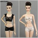 1Set Soft Lace Underwear Outfit Doll Accessories for Barbie Dollhouse 1/6 Toy