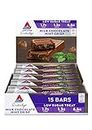 Atkins Endulge Milk Chocolate Mint Crisp Bars | Keto Friendly Bars | 15 x 30g Low Carb Milk Chocolate Mint Bars | Low Carb, Low Sugar, High Fibre | 15 Bar Pack