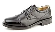 Roamer Men's Extra Wide Capped Oxford Fitting Shoes 12 UK Black