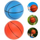 2pcs Small Basketball Mini Plastic Basketball Youth Basketball For Toddlers Kids