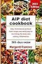 AIP Diet cookbook for beginners: Easy Autoimmune protocol food recipes and meal prep for nourishing the body and calming inflammation