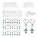 MYADDICTION 20pcs Angel Keychain Shining Baby Shower Keyring Pendant Gift Bags Blue Clothing, Shoes & Accessories | Womens Accessories | Key Chains, Rings & Finders