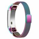 For Fitbit Alta / Alta HR UK Magnetic Milanese Stainless Watch Steel Band Strap