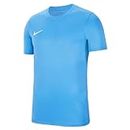 Nike Park VII Jersey SS Maillot Homme, University Blue/White, FR : L (Taille Fabricant : L)
