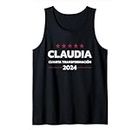 Claudia Sheinbaum Presidenta 2024 Camiseta sin Mangas