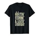 VidiAmazing Hunting Fishing Loving Every Day Fathers Day T-Shirt Camo Unisex T-Shirt, Hoodie, Sweatshirt, Longsleeve ds270 T-Shirt