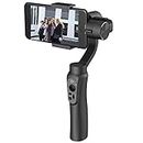 Zhiyun Smooth-Q (Black) 3-Axis Handheld Gimbal Stabilizer for 6" Smartphones (Max Weight 200grams/7.05 ounces)