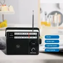 Retekess TR633 Radio FM Portable Radios AM FM Rechargeable Battery Operated Radio Search Indicator