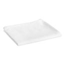 Garnier-Thiebaut 37" x 21" White King Size Cotton / Polyester Pillow Protector with Zip Closure - 120/Case