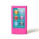 ColorYourLife iPod Nano Silicone Cases Skins Covers for New iPod Nano 8th Generation 7th Generation with 1 Screen Protector and Cleaning Wipe (Hot Pink)