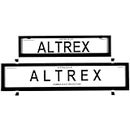 Altrex Number Plate Protectors - Ultimate Premium/european Comb Black Nolines 6NLEP