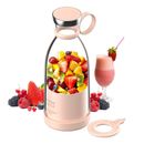 Fresh Juice 350ML Portable Blender White and Pink Color - Fast Shipping USA