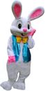 Easter Rabbit Bunny Mascot Costume Adult Fancy Dress Halloween One Size Fits All
