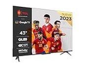 TCL 43" TV 43C641, QLED, UHD, HDR10+, 120 Hz Game Accelerator, Dolby Vision & Atmos, Game Master Smart TV Powered by Google TV
