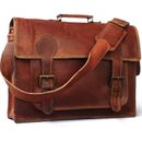 Rich Brown Laptop Bag for Men And Women 3455777cdde
