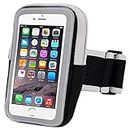 Gilary || Waterproof Sport Armband Unisex Running Jogging Gym Arm Band Case Waterproof Arm Band Phone Holder for Fitness Exercise with Adjustable Elastic Arm Bag (T.P)