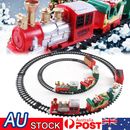 Christmas Realistic Electric Train Set For Kids Gift Home Xmas Tree Decora
