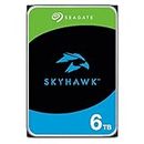 Seagate SkyHawk 6TB Surveillance Internal Hard Drive HDD – 3.5 Inch SATA 6GB/s 256MB Cache for DVR NVR Security Camera System with Drive Health Management – Frustration Free Packaging (ST6000VXZ01)
