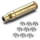 Feyachi 223 5.56 Laser Bore Sight .223 Rem 5.56mm NATO Red Laser Boresighter for Cal 223 556 with 3 Sets of Batteries