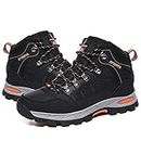Mens Hiking Boots Waterproof Womens Hiking Shoes Backpacking Ladies Lightweight Trekking Shoes Trail Mountaineering Outdoor Climbing Camping Walking Boots