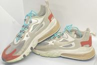 Nike Air Max 270 React Light Beige A04971-200 Running Shoes US9.5
