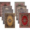 Traditional Medallion Persien Style 8x11 Large Area Rug - Actual 7' 8" x 10' 8"