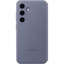 SAMSUNG Handyhülle "Smart View Wallet Case für Samsung Galaxy S24" Hüllen Schutz, griffig und stylisch lila (violett) Hüllen