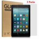 2PCS Tempered Glass Screen Protector For Amazon Kindle Fire 7" /HD 8"/HD 10"/Max