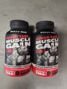 2 x Bully Max Power Tabs for Dogs Muscle Gain & Growth 2-in-1 - 30 Tabs 
