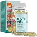 Zahler - Daily Multivitamin Immune Support Supplement with Maitake Mushroom Extract (60 Capsules) Certified Kosher Vegan Immunity Vitamins for Men & Women with Vitamin C & D, Iron, Calcium, B12, Zinc